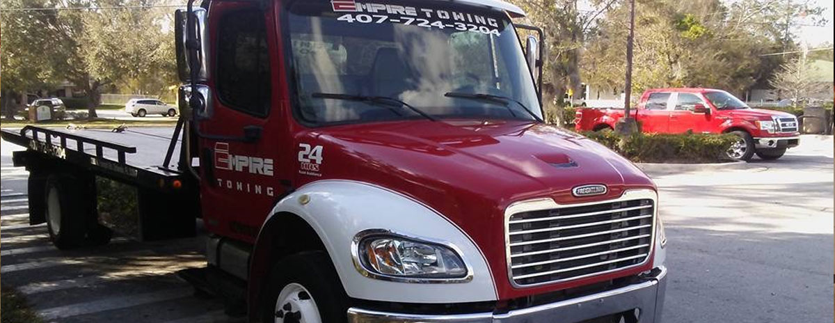 New Orlando Towing Service Truck - Empire Towing, LLC