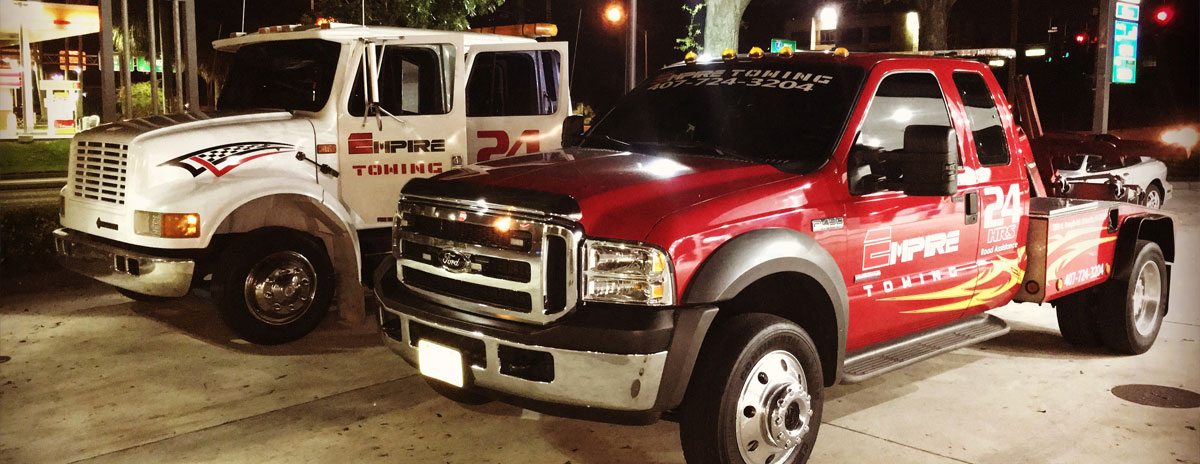 Orlando Towing Service Towing Trucks - Empire Towing, LLC