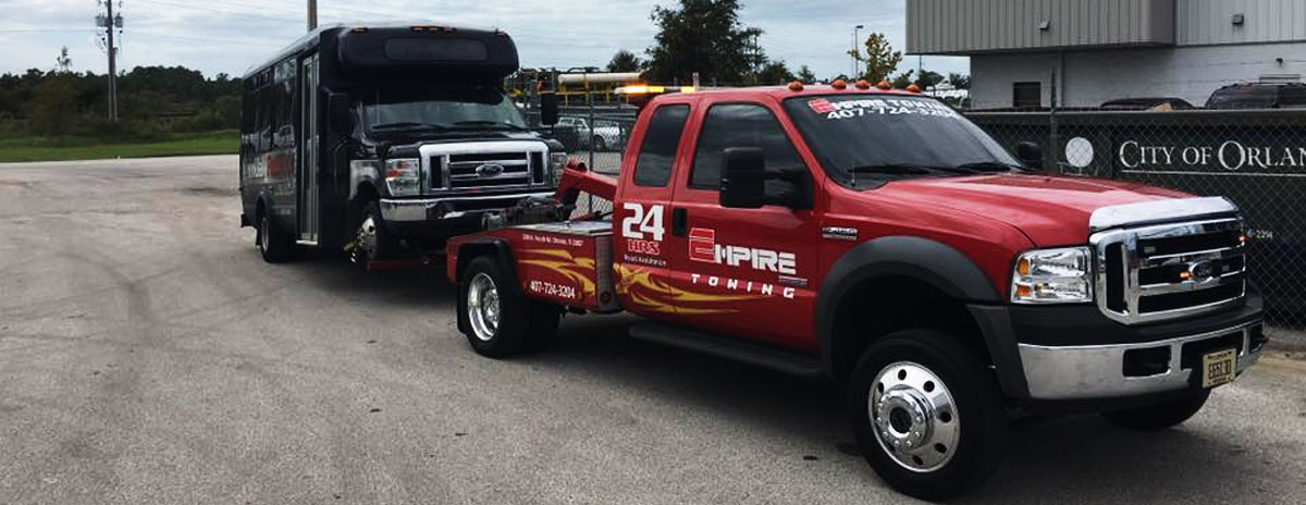 Large Vehicle Towing - Orlando Towing Service