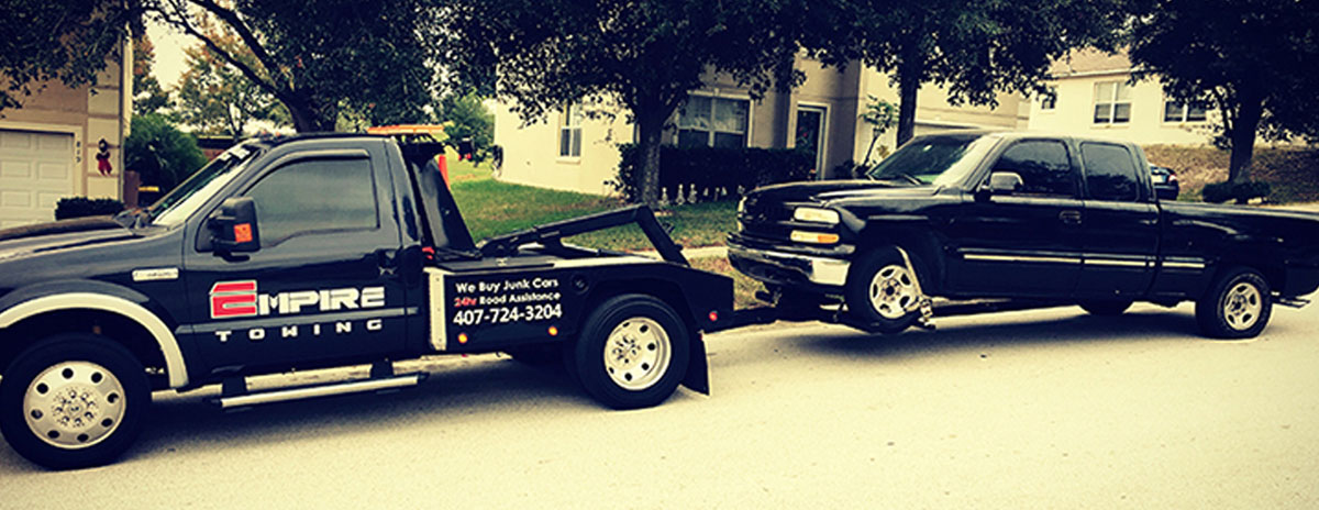 Pickup Truck Towing - Orlando Towing Service